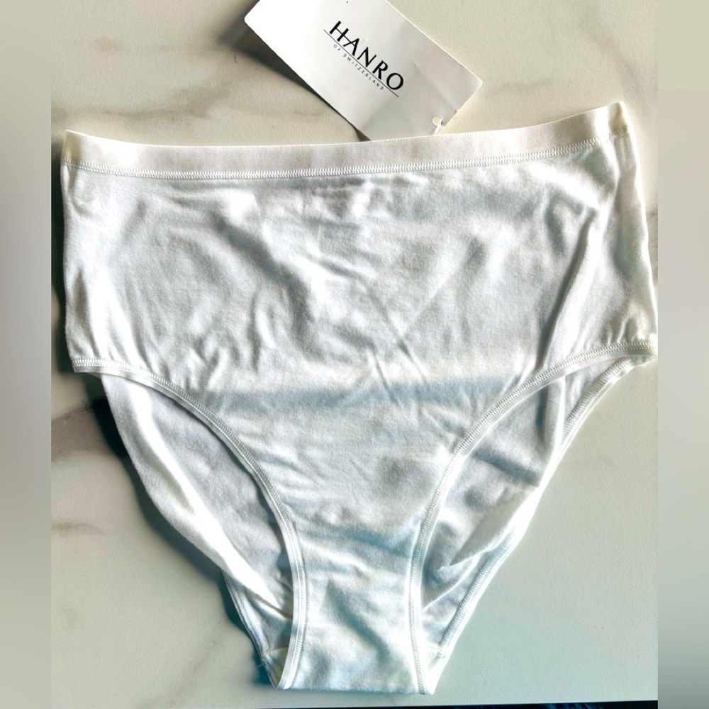 HANRO Full Brief White Panties